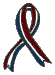 RWB Mourning Ribbon